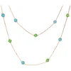 Tsars Collection - Tamara Romantic Garden Necklace 90 cm - Handmade in Swiss - Luxury Exclusive Collection - Avvenice