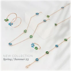 Tsars Collection - Tamara Romantic Garden Bracelet - Handmade in Swiss - Luxury Exclusive Collection - Avvenice