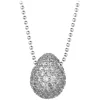 Tsars Collection - White 9nine Silver Necklace - Handmade in Swiss - Luxury Exclusive Collection - Avvenice