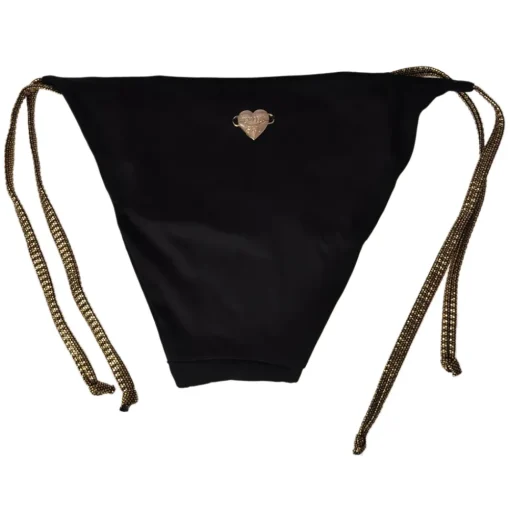 Twinset - Triangle Sea Padded Paillettes - Black/Gold - Bikini - Made in Italy - Luxury Exclusive Collection - Avvenice