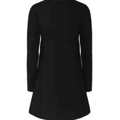 Valentino - Black Bow Detail Crepe Mini Dress - Valentino Exclusive Luxury Collection - Avvenice