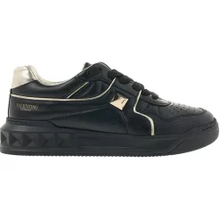 Valentino - Black Calf Sneakers - Valentino Exclusive Luxury Collection - Avvenice