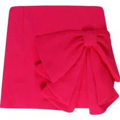 Valentino - Fuchsia Viscose Blend Skirts with Bow - Valentino Exclusive Luxury Collection - Avvenice