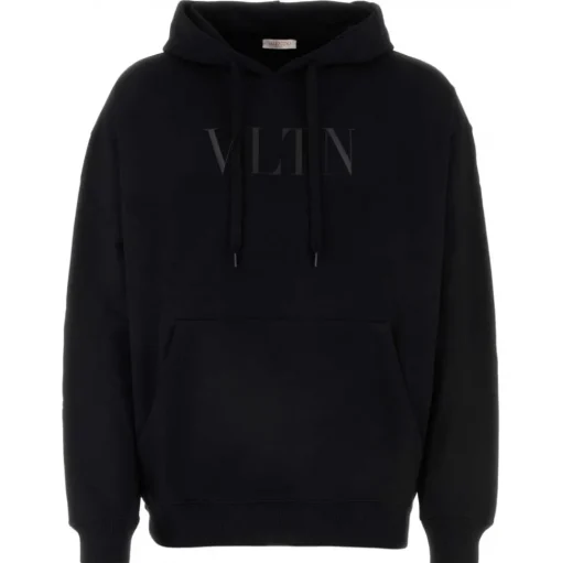 Valentino - Valentino Logo Printed Drawstring Hoodie - Valentino Exclusive Luxury Collection - Avvenice