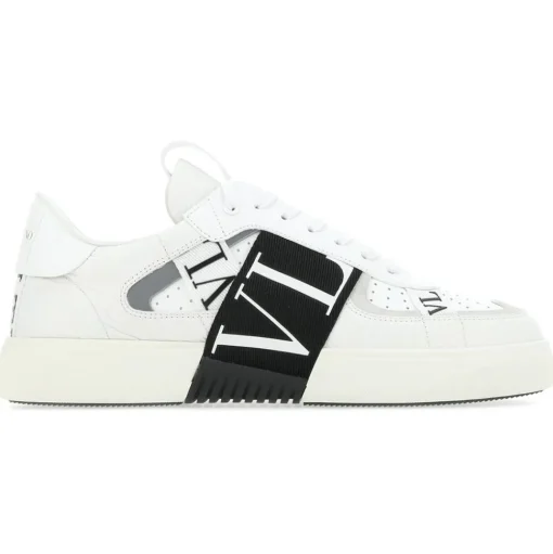 Valentino - White Calf Sneakers - Valentino Exclusive Luxury Collection - Avvenice