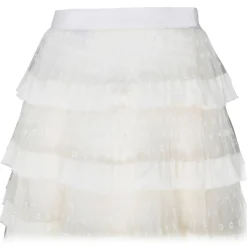 Valentino - White Tulle Long Skirt - Valentino Exclusive Luxury Collection - Avvenice