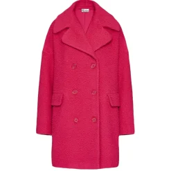 Valentino - Woman Coat in Fuchsia - Valentino Exclusive Luxury Collection - Avvenice