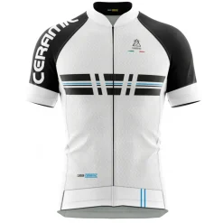 Vardena - Cut Line - White - Carbon Ceramic Jersey - New Collection - Made in Italy - Luxury High Quality - Avvenice
