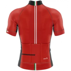 Vardena - F1 Red - Full Carbon Jersey - New Collection - Made in Italy - Luxury High Quality - Avvenice