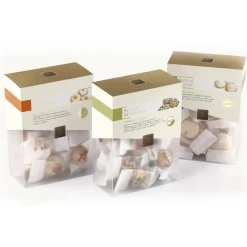 Vincente Delicacies - Almond Cookies with Sicilian Pistachios - Fine Pastry with Almonds in Crystal Box - Avvenice
