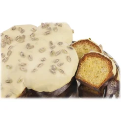 Vincente Delicacies - Artisan Easter Dove - Pandorata with White Chocolate and Sicilian Pistachio - Classique - Hand Wrapped - Avvenice