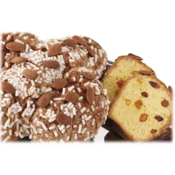 Vincente Delicacies - Classical Easter Dove - Almonds, Raisin and Candied Orange - Classique - Hand Wrapped Artisan - Avvenice