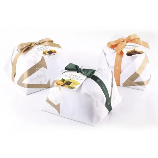 Vincente Delicacies - Classical Big Panettone with Raisin and Candied Orange - Classique - Hand Wrapped Artisan - Avvenice