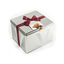 Vincente Delicacies - Glazed Panettone with Sultanas - Tuttuvetta - Artisan in Metallic Box - Avvenice