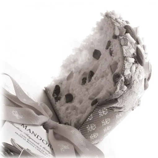 Vincente Delicacies - Glazed Panettone with Sultanas - Tuttuvetta - Artisan in Metallic Box - Avvenice