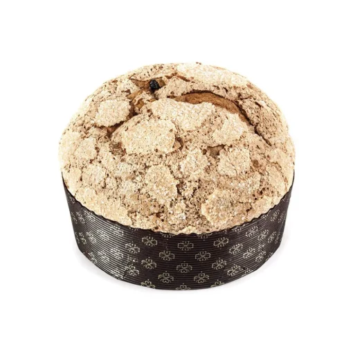 Vincente Delicacies - Glazed Panettone with Sultanas - Tuttuvetta - Artisan in Metallic Box - Avvenice