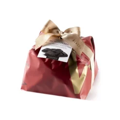 Vincente Delicacies - Panettone Coated with 70% Extra Dark Chocolate - Montezuma - Hand Wrapped Artisan - Avvenice