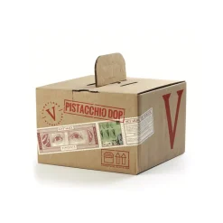 Vincente Delicacies - Sant'Agata - Artisan Panettone with White Chocolate and Pistachio - Sicilian Looks - Box - Avvenice