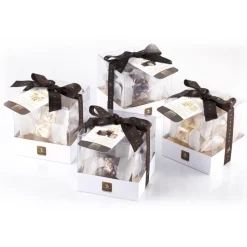 Vincente Delicacies - Soft Nougat Pieces with Sicilian Almond and Coated with Pure Milk Chocolate - Baroque - Avvenice