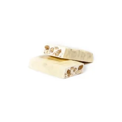 Vincente Delicacies - Soft Nougat Bar with Sicilian Almonds and Covered with Fine White Chocolate - Opal Box - Avvenice