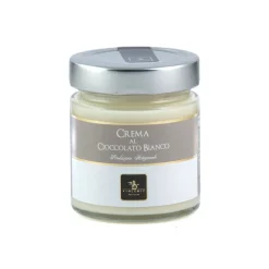 Vincente Delicacies - Sweet Cream Spread with White Chocolate - Artisan Spreadable Creams - 180 g - Avvenice