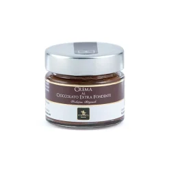 Vincente Delicacies - Sweet Cream Spread with Dark Chocolate - Artisan Spreadable Creams - 90 g - Avvenice