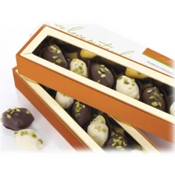 Vincente Delicacies - Ultra-Fine Chocolates Filled with a Green Pistachio from Bronte P.D.O. Ganache Cream - Maravilha Meditha - Avvenice