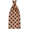 Viola Milano - Archive Diamond Vintage Selftipped Silk Tie - Yellow - Handmade in Italy - Luxury Exclusive Collection - Avvenice