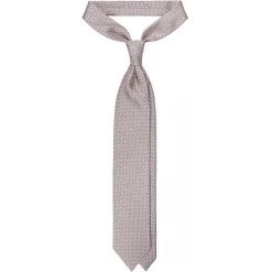 Viola Milano - Archivio Maillon Selftipped Silk Tie - Pink - Handmade in Italy - Luxury Exclusive Collection - Avvenice