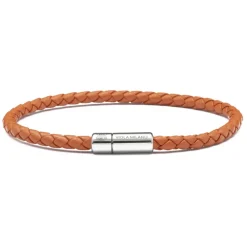 Viola Milano - Braided Italian Leather Bracelet - Polo Brown - Handmade in Italy - Luxury Exclusive Collection - Avvenice