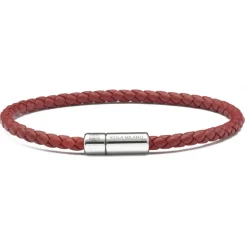 Viola Milano - Braided Italian Leather Bracelet - Mid Brown - Handmade in Italy - Luxury Exclusive Collection - Avvenice