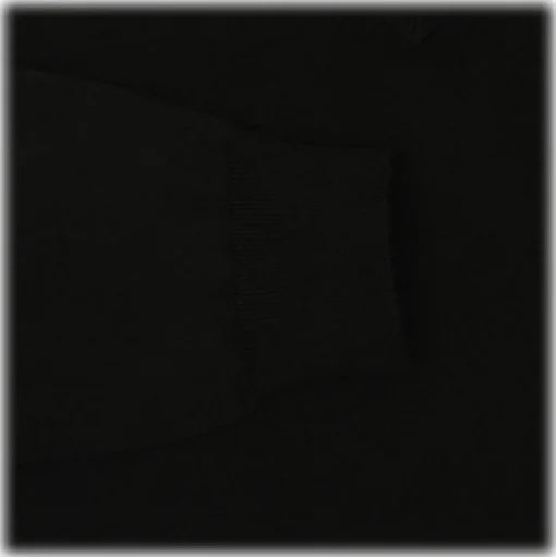 Viola Milano - Cashmere V-Neck Sweater - Black - Handmade in Italy - Luxury Exclusive Collection - Avvenice