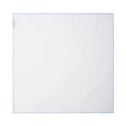 Viola Milano - Classic Cotton and Linen Pocket Square - Light Blue - Handmade in Italy - Luxury Exclusive Collection - Avvenice