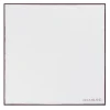 Viola Milano - Classic Shoestring 100% Linen Pocket Square - Brown - Handmade in Italy - Luxury Exclusive Collection - Avvenice