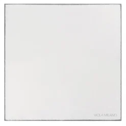 Viola Milano - Classic Shoestring Silk Pocket Square - Grey - Handmade in Italy - Luxury Exclusive Collection - Avvenice