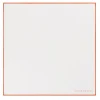 Viola Milano - Classic Shoestring 100% Cotton Pocket Square - Orange - Handmade in Italy - Luxury Exclusive Collection - Avvenice