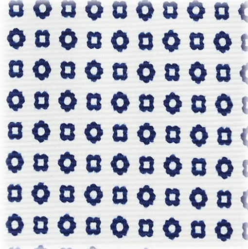 Viola Milano - Cube Pattern Selftipped Silk Tie - White- Made in Italy - Luxury Exclusive Collection - Avvenice