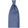Viola Milano - Eye Chain Selftipped Italian Silk Tie - Brown Mix - Handmade in Italy - Luxury Exclusive Collection - Avvenice