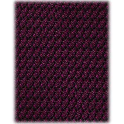 Viola Milano - Grenadine Garza Grossa Unlined Tie - Purple Mix - Handmade in Italy - Luxury Exclusive Collection - Avvenice