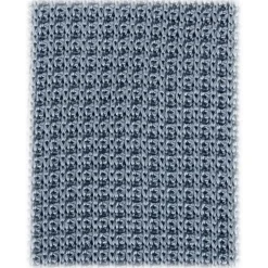 Viola Milano - Knitted Limited Label V-End Silk Tie - Ice Blue - Handmade in Italy - Luxury Exclusive Collection - Avvenice