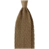 Viola Milano - Knitted Zig Zag Pattern Silk Tie - Taupe - Handmade in Italy - Luxury Exclusive Collection - Avvenice