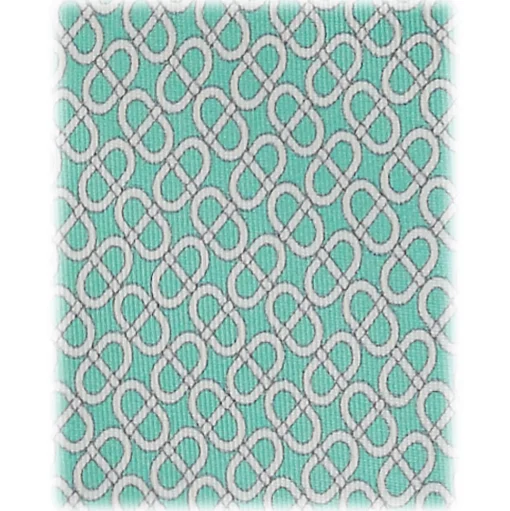 Viola Milano - Maillon Selftipped Italian Silk Tie - Menthol Mix - Handmade in Italy - Luxury Exclusive Collection - Avvenice