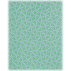Viola Milano - Maillon Selftipped Italian Silk Tie - Mint/Sea - Handmade in Italy - Luxury Exclusive Collection - Avvenice