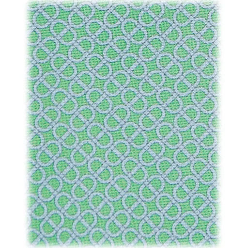 Viola Milano - Maillon Selftipped Italian Silk Tie - Mint/Sea - Handmade in Italy - Luxury Exclusive Collection - Avvenice