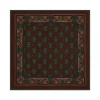 Viola Milano - Medallion Silk Pocket Square - Wine Mix - Handmade in Italy - Luxury Exclusive Collection - Avvenice
