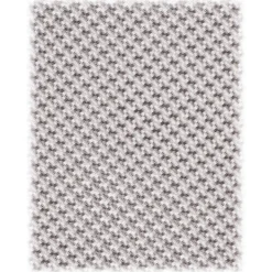 Viola Milano - Micro Cross Woven Silk Jacquard Tie - Silver/White - Handmade in Italy - Luxury Exclusive Collection - Avvenice