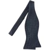 Viola Milano - Micro Floral Silk Bow Tie - Grey Mix - Handmade in Italy - Luxury Exclusive Collection - Avvenice