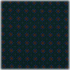 Viola Milano - Micro Floral Silk Pocket Square - Forest Mix - Handmade in Italy - Luxury Exclusive Collection - Avvenice