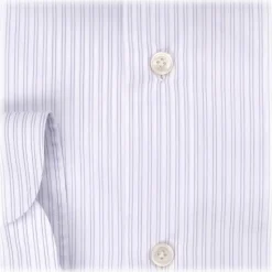 Viola Milano - Multi Stripe Shirt - Navy Mix - Handmade in Italy - Luxury Exclusive Collection - Avvenice