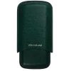 Viola Milano - Ostrich Cigar Case - Forest - Handmade in Italy - Luxury Exclusive Collection - Avvenice